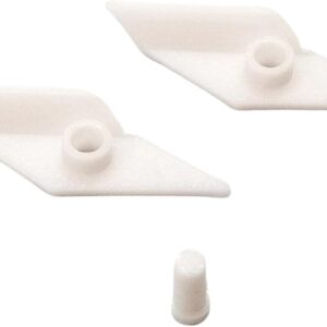 Twowinds - Botón de Encendido Compatible con GPS Garmin Edge 1000 - Pulsador de Encendido para Ordenador de Bicicleta - Blanco (Set de 2)