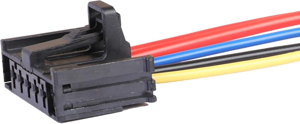 Twowinds - Conector Resistencia Calefacción 77364061 Compatible con Citroën Jumper 2; Fiat Ducato 3, Punto 3; Peugeot Boxer; Opel Corsa D - Enchufe Cableado Ventilación