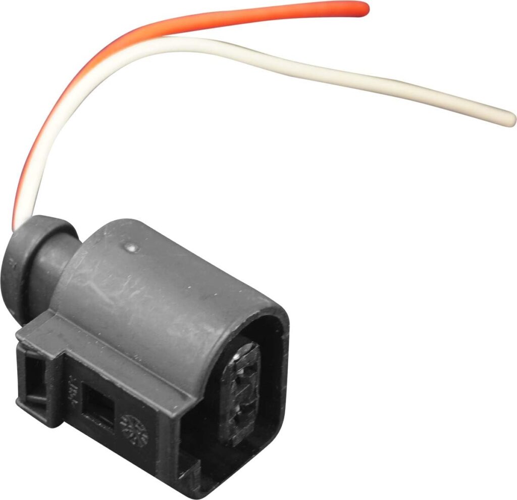 Twowinds - Conector 1J0973722 Compatible con Audi A3, A4, A6; Seat Leon, Alhambra; Skoda Octavia; VW Bora - Conector Cableado