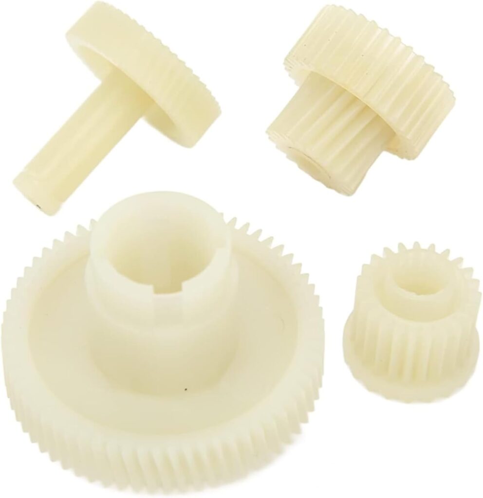 Twowinds - Engranaje Freno de Mano Compatible con BMW X3, X5, X6; Land-Rover Discovery III, IV, Range Rover Sport (2005-2013) - Kit Reparación Freno de Mano - Motor Eléctrico (Lote de 4 Piezas)
