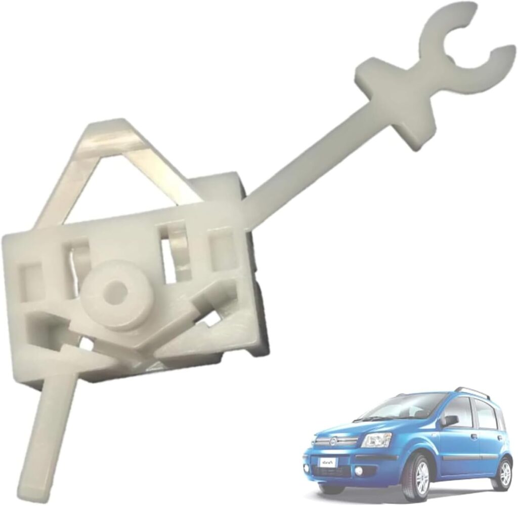Twowinds - Clip Elevalunas Eléctrico 99487780 Compatible con Fiat Panda - Puerta Delantera Izquierda (Lado Conductor) - Regulador Ventanilla