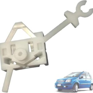 Twowinds - Clip Elevalunas Eléctrico 99487780 Compatible con Fiat Panda - Puerta Delantera Izquierda (Lado Conductor) - Regulador Ventanilla