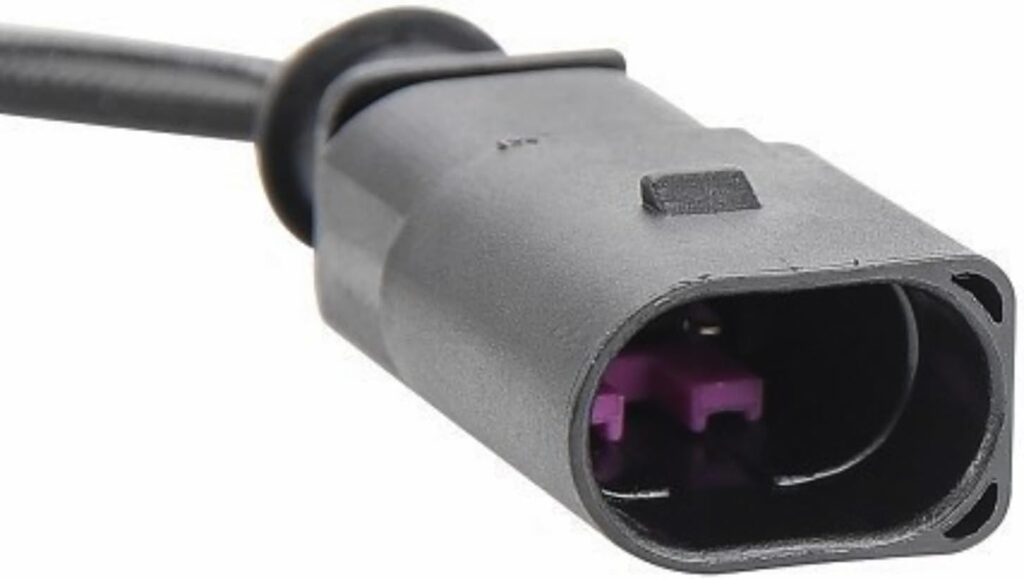 Twowinds - Conector Sensor Pastilla de Freno 1J0973802 Compatible con Audi A4 A6 A8 Q5 Q7; VW Golf New Beetle Passat Jetta; Seat Cordoba Ibiza Leon; Skoda Fabia, Octovia, Superb - Fallo ABS/ESP