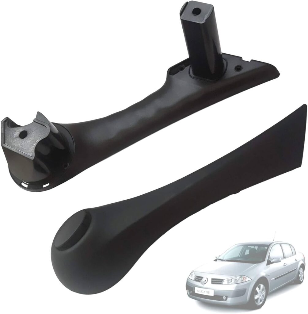Twowinds - Tirador Interior 7701475316 Compatible con Renault Mégane 2 - Puerta Delantera Izquierda o Derecha (ambos lados) - 7701475315 - Maneta