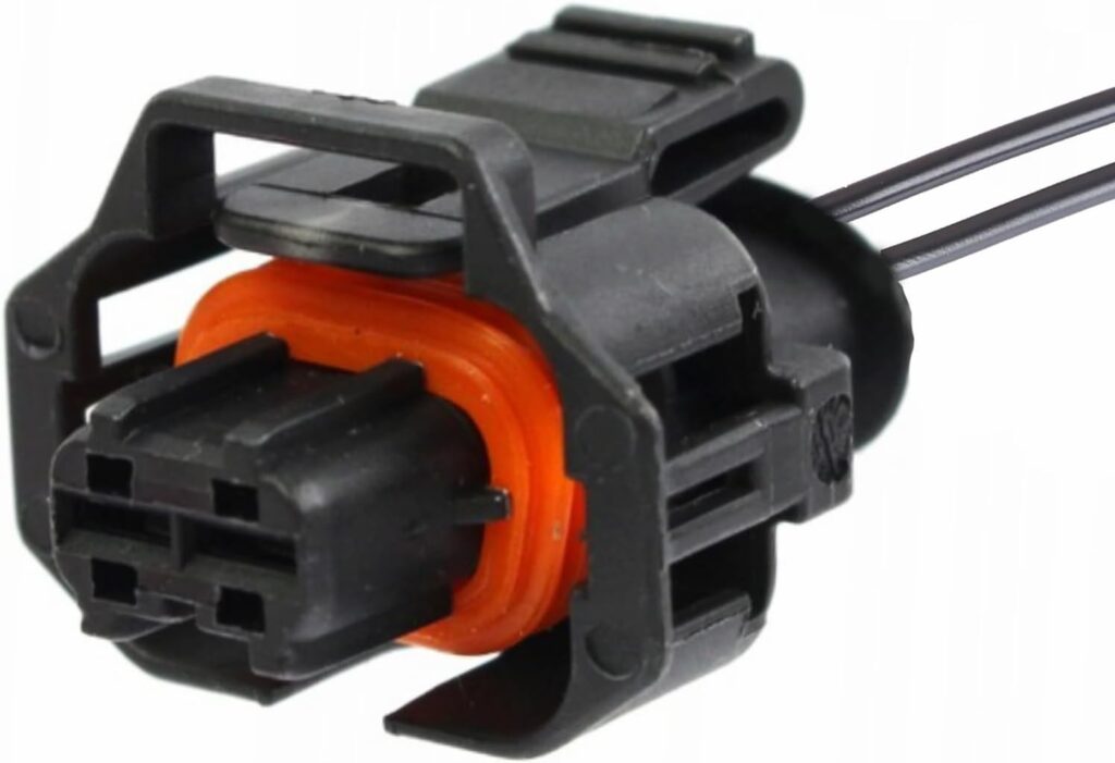 Twowinds - Conector Inyector 1928403874 Compatible con Citroën Xsara, C4, Picasso; Peugeot 306, 406; Renault Laguna, Scenic; Ford Focus - Conector de Cableado