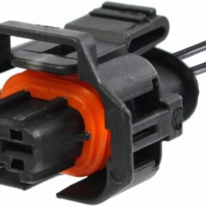 Twowinds - Conector Inyector 1928403874 Compatible con Citroën Xsara, C4, Picasso; Peugeot 306, 406; Renault Laguna, Scenic; Ford Focus - Conector de Cableado