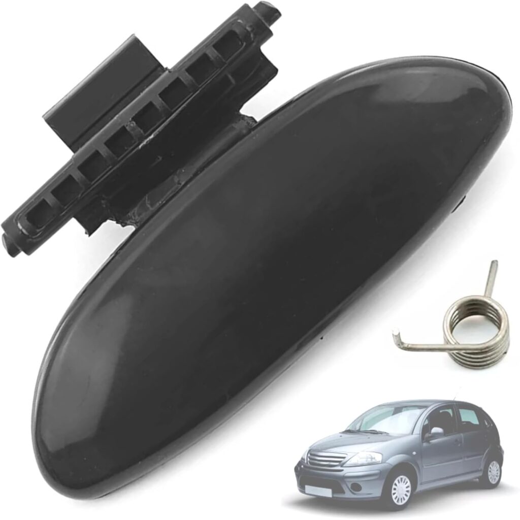 Twowinds - Tirador Tapa Guantera 8218A3 Compatible con Citroën C-Elysee (a partir de 2012) C2 C3 (2002-2009) Berlingo (2003-2008) Peugeot 301 (a partir de 2012) Partner (2003-2008) - Negro