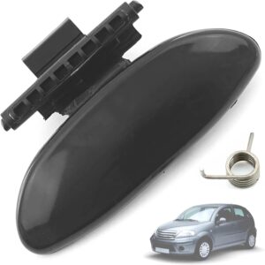 Twowinds - Tirador Tapa Guantera 8218A3 Compatible con Citroën C-Elysee (a partir de 2012) C2 C3 (2002-2009) Berlingo (2003-2008) Peugeot 301 (a partir de 2012) Partner (2003-2008) - Negro