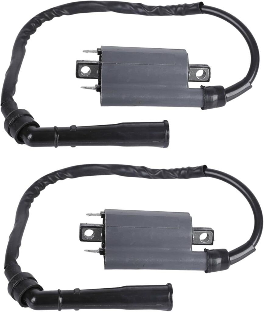 Twowinds - Bobina de Encendido Moto Compatible con Yamaha XV 250cc, 750cc, 1000cc - Repuesto para Motocicleta (2 unidades)