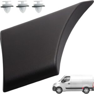 Twowinds - Moldura Lateral Carrocería 768F20004R Compatible con Nissan NV400, Renault Master 3, Opel Movano 3 (2010-) - Arco Rueda Trasero Izquierdo (lado conductor) - Embellecedor - Panel Protector