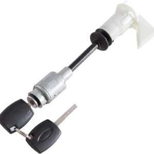 Twowinds - Cerradura Capó 4556337 Compatible con Ford Focus C-Max (2003-2007) Focus 2 (2004-2012) - 3M5AR16B970AD - Pestillo de Apertura Capo - Cilindro de Cierre y Llaves (23cm)