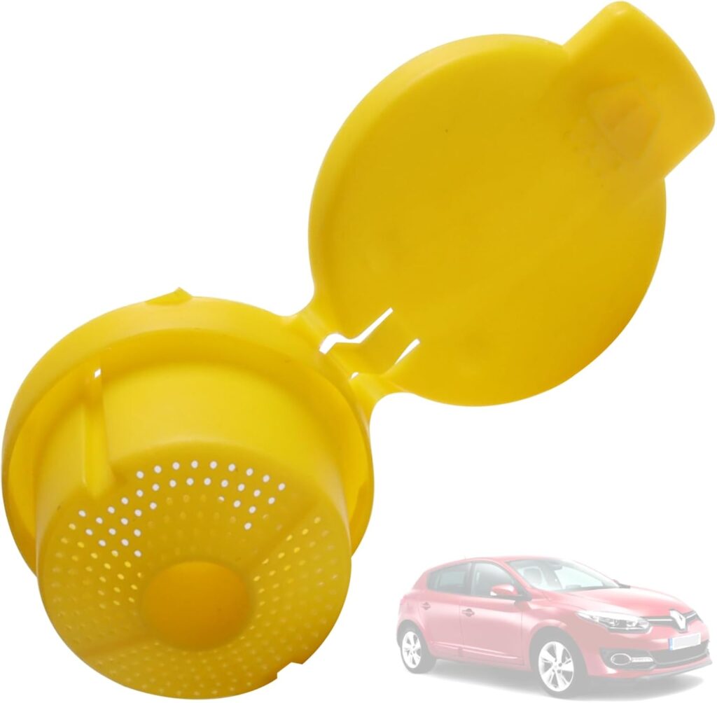 Twowinds - Tapón Lavaparabrisas Compatible con Renault Megane III, Scenic III, Fluence III, Clio IV, Captur - 289158965R - Tapa liquido Depósito