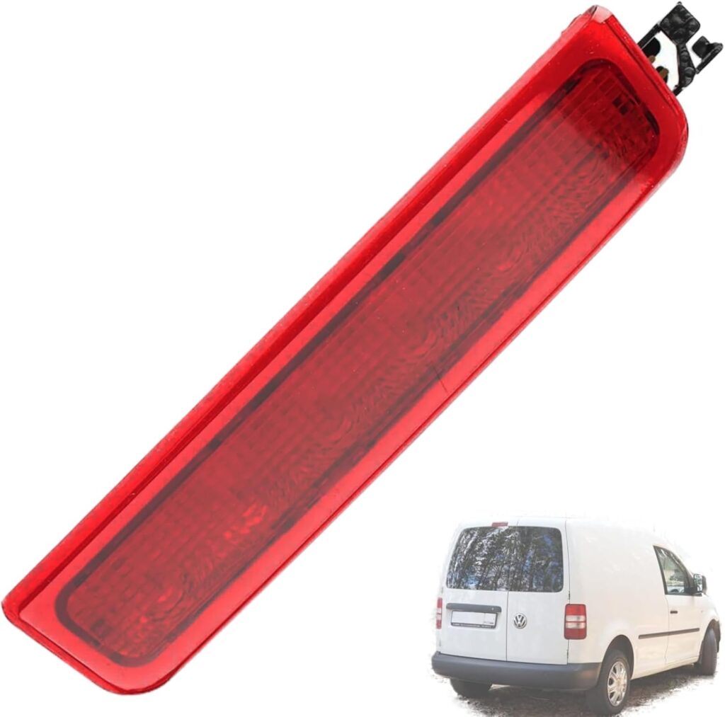 Twowinds - Tercera Luz Freno Compatible con VW Caddy III Box, Estate (2004-2015) Portón Trasero - 2K0945087C - 2K0945087A - 2K0945087B - Tercer Stop Central