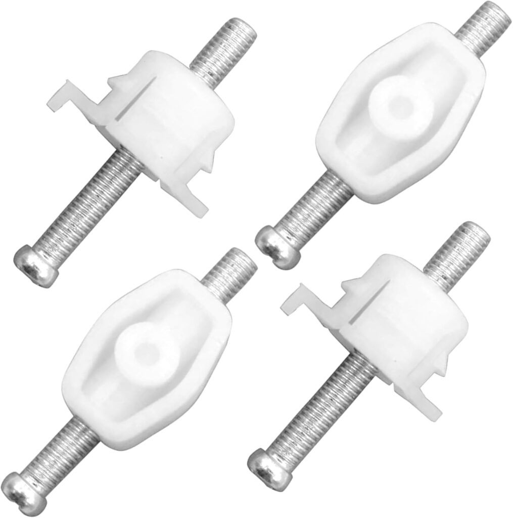 Twowinds - Alineación Faros Compatible con VW T4, Transporter, Caravelle, Bus (1990-2003) - Faros Delanteros (Ambos Lados) - 701941141A, 867941142 - Tornillos de Ajuste del Foco (Lote de 4 Piezas)