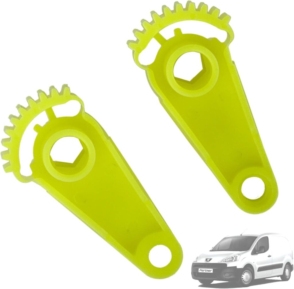 Twowinds - Palanca Climatizador 6447.XA Compatible con Peugeot Partner (2008-2022) Citroën C4 Picasso (2006-2013) Berlingo 2 - Engranaje Ventilador - Regulador Aire Acondicionado (color puede variar)