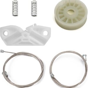 Twowinds - Clip Elevalunas 2096700203 Compatible con Mercedes CLK A209 C209 (2003-2009) - Puerta Trasera Derecha (pasajero trasero) - Regulador Ventana (lote de 4 piezas)