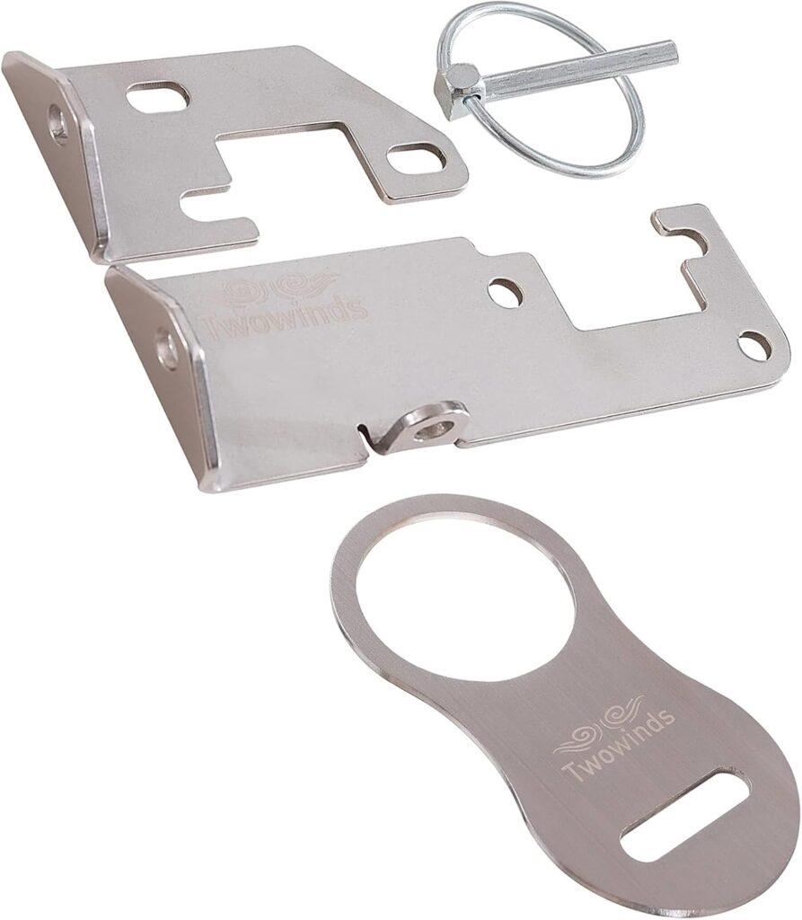 Twowinds - Bloqueo Antirrobo Tapón AdBlue Compatible con Fiat Ducato, Citroën Jumper, Peugeot Boxer - Techo H1, H2 Puertas Traseras - Depósito AdBlue - Cierre de Seguridad - Furgoneta - Autocaravana