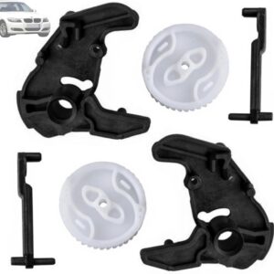 Twowinds - Clip Cerradura Compatible con BMW Serie 3 E90 E91 E92 E93 - Puerta Delantera o Trasera, Izquierda y Derecha (ambos lados) - Actuador - Cierre Centralizado (lote de 6 piezas)