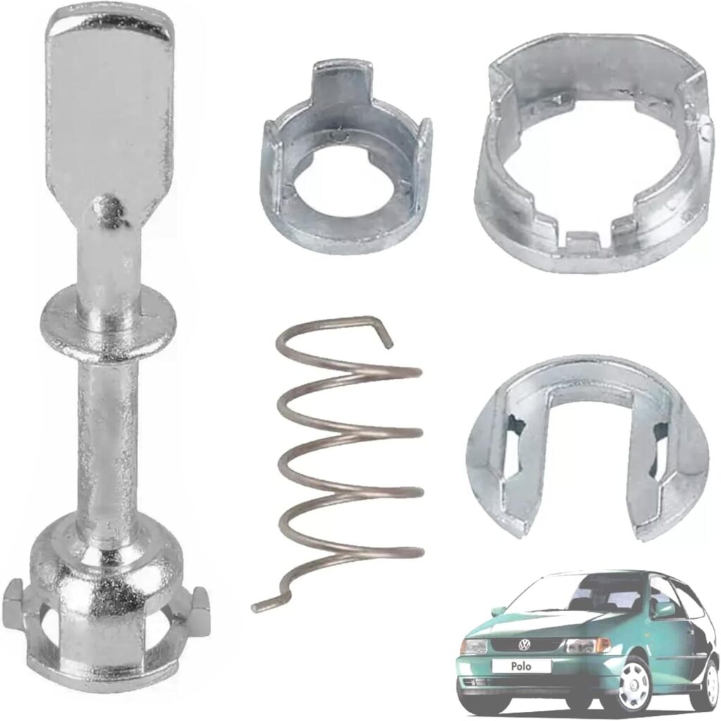 Twowinds - Bombín Cerradura 6N0837223A Compatible con VW Polo 6N1, 6N2 (1994-2001) - Puerta Delantera Izquierda o Derecha (Ambos Lados) - Paleta Excéntrica