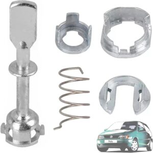Twowinds - Bombín Cerradura 6N0837223A Compatible con VW Polo 6N1, 6N2 (1994-2001) - Puerta Delantera Izquierda o Derecha (Ambos Lados) - Paleta Excéntrica