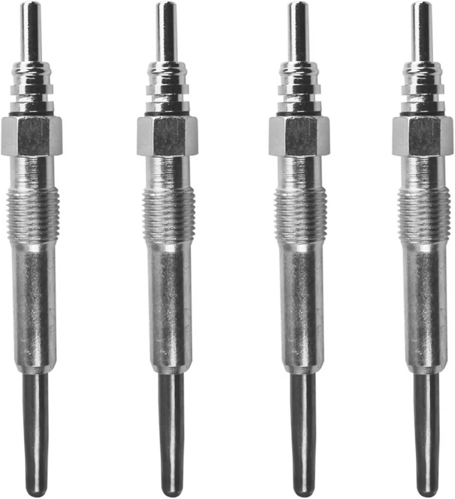 Twowinds - Calentadores 0250202022 Compatible con Renault Clio 3, Kangoo, Laguna 3, Megane 2, Master - 1.5, 1.9 Dci Dti - Bujías de Precalentamiento (Lote de 4 Piezas)