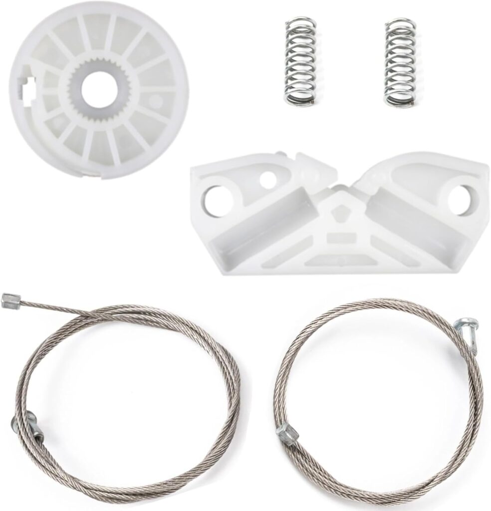 Twowinds - Clip Elevalunas 2096700103 Compatible con Mercedes CLK A209 C209 (2003-2009) - Puerta Trasera Izquierda - Regulador de Ventana (lote de 6 piezas)