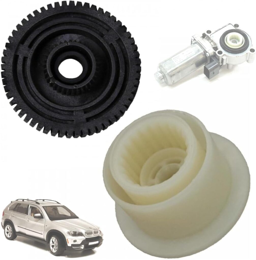 Twowinds - Engranaje Caja Transfer Compatible con BMW X3 E83 X5 E53 E70 X6 E71-27107566296 - Corona Actuador Transferencia (Set de 2 pcs)