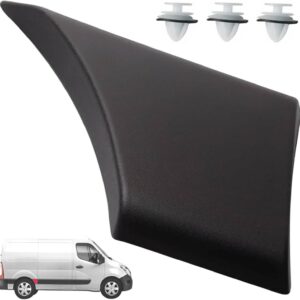 Twowinds - Moldura Lateral Carrocería 768F30004R Compatible con Nissan NV400, Renault Master 3, Opel Movano 3 (2010-) - Arco Rueda Trasera Derecha (Lado Pasajero) - Embellecedor - Panel Protector