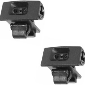 Twowinds - Boquilla Limpiaparabrisas 8200600847 Compatible con Renault Clio 4, Captur, Kango 3, Master 3 - Parabrisas Delantero - Spray - Rociador - Pulverizador (2 unidades)