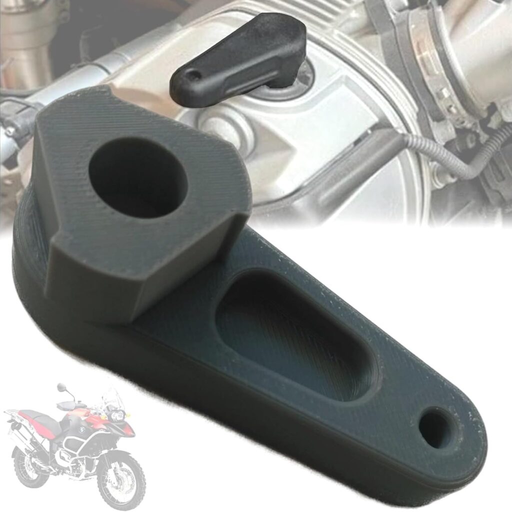 Twowinds - Llave Tapón Aceite Compatible con BMW R1200GS, R1250R, R900RT, R1200R, R1200RT, R1200S - 71117691446 - Apertura Llenado de Aceite - Tapa Filtro Moto - (Gris)