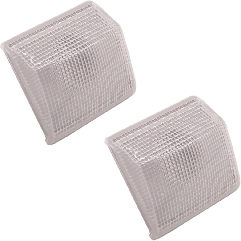 Twowinds - Intermitente Lateral 8200343322 Compatible con Renault Clio 3 (2005-2020), Clio Grandtour (2008-2012) - Lado Izquierdo y Derecho (ambos lados) - Indicador Espejo (2 piezas)