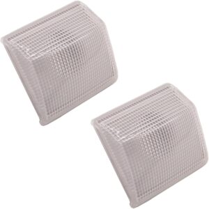 Twowinds - Intermitente Lateral 8200343322 Compatible con Renault Clio 3 (2005-2020), Clio Grandtour (2008-2012) - Lado Izquierdo y Derecho (ambos lados) - Indicador Espejo (2 piezas)