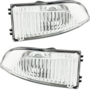 Twowinds - Intermitente Retrovisor 261656470R 261609550R Compatible con Renault Megane 3 (2008-2016) Latitude Fluence, Scenic 3 - Lateral Izquierdo, Derecho (ambos lados) - Indicador Espejo (2 piezas)