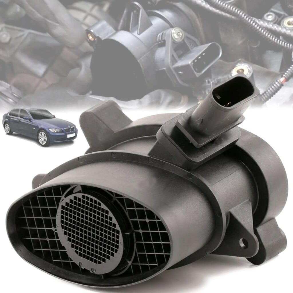Twowinds - Caudalímetro 0928400504 Compatible con BMW E46 E53 E60 E61 E65 E66 E67 E90 E91 E92 E93 E87 E83 X5 X6 X3-718221040 - 20929476-1493901009 - Medidor Masa Aire - Flujometro