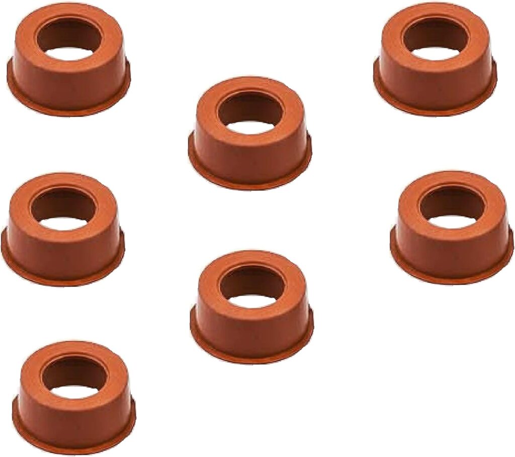 Twowinds - Juntas del Colector de Admisión 11612246949 Compatible con BMW E81, E46, E90, E91, E92, E39 (Set de 7 Unidades) - Juntas - Colector Admisión