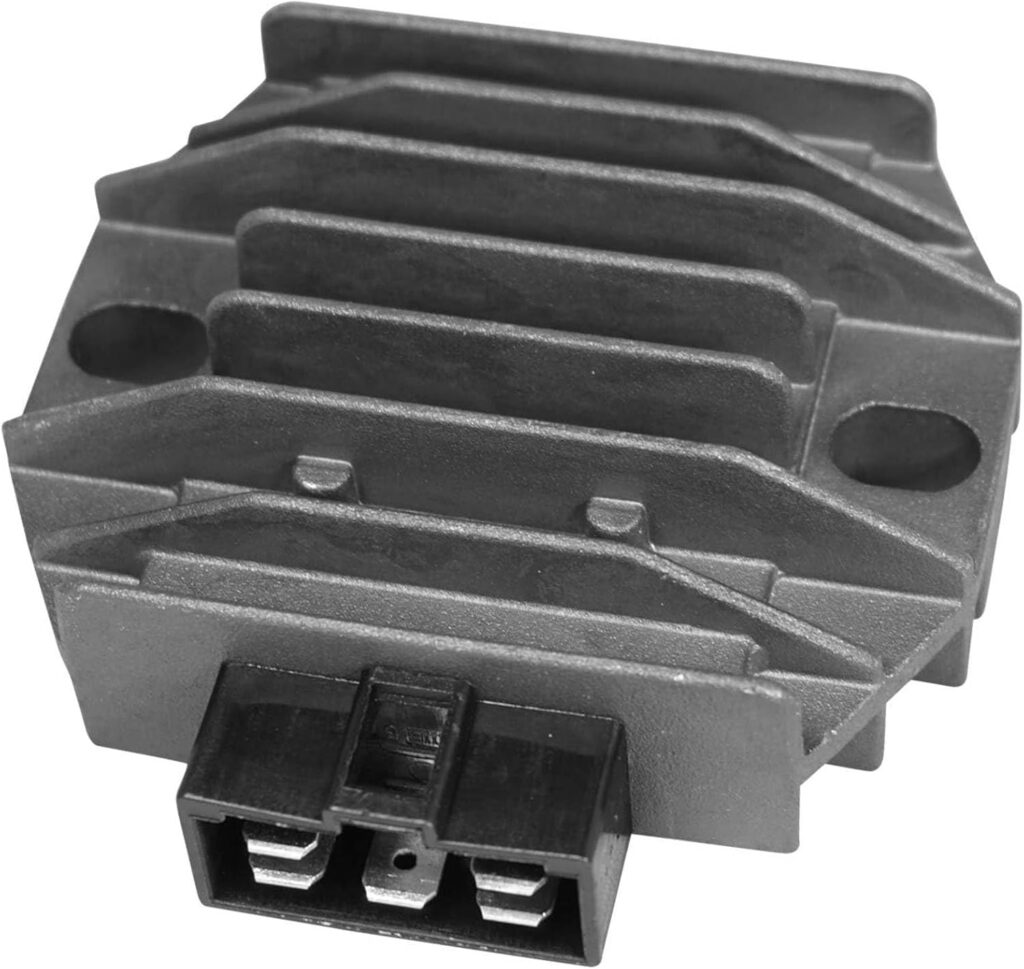 Twowinds - Regulador Corriente Moto SH640D-12 Compatible con Aprilia SR50, Atlantic, Vespa, Majesty, XJ, Elystar, Liberty, Fly, X8, X9, Looxor, Jet, Horce, Hyosung, GTR, Malagui, Madison