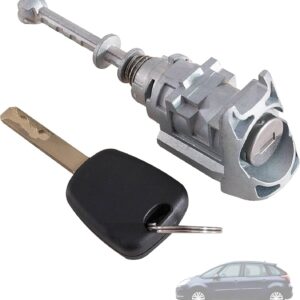 Twowinds - Bombín Cerradura 9170Y0 Compatible con Citroën C4, Coupé (2004-2013), C4 Picasso (2004-2008) - Puerta Delantera Izquierda (Lado Conductor) - NO502085 - Cerradura - Bombín
