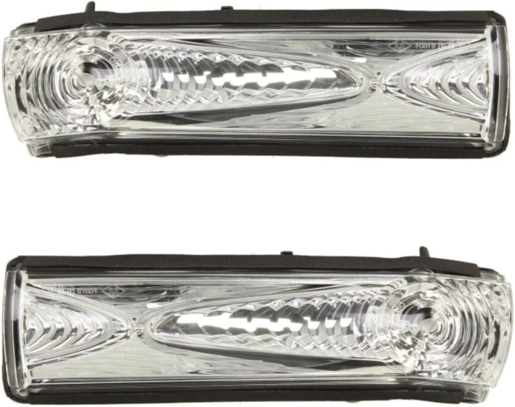 Twowinds - Intermitente Retrovisor 71765449 Compatible con Fiat Dobló (2010-), Opel Combo D (2012-2017) - Lateral Izquierdo y Derecho (Ambos Lados) - Indicador Espejo 71765377 (2 Piezas)