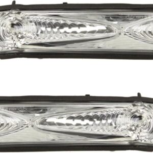 Twowinds - Intermitente Retrovisor 71765449 Compatible con Fiat Dobló (2010-), Opel Combo D (2012-2017) - Lateral Izquierdo y Derecho (Ambos Lados) - Indicador Espejo 71765377 (2 Piezas)